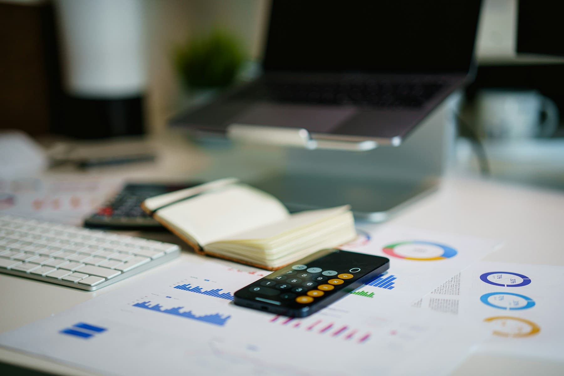 Illustrative imagery for financial operations